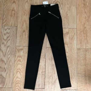 ZARA Tralafuc Mid Rise Stretch Pants